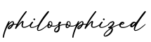 单词philosophized书写