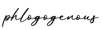 单词phlogogenous书写