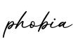 单词phobia书写