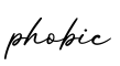 单词phobic书写