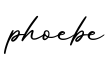 单词phoebe书写