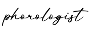 单词phorologist书写