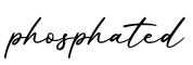 单词phosphated书写