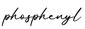 单词phosphenyl书写