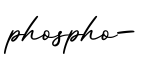 单词phospho-书写