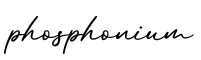 单词phosphonium书写