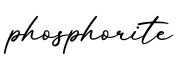 单词phosphorite书写