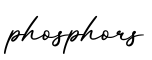 单词phosphors书写