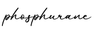 单词phosphurane书写