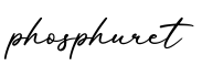 单词phosphuret书写