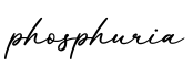 单词phosphuria书写