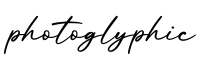 单词photoglyphic书写