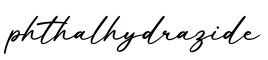 单词phthalhydrazide书写