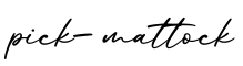 单词pick-mattock书写
