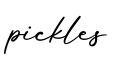 单词pickles书写
