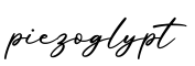 单词piezoglypt书写