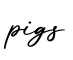 单词pigs书写