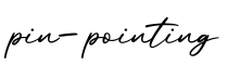 单词pin-pointing书写