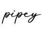 单词pipey书写