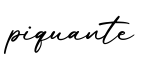 单词piquante书写