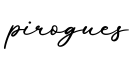 单词pirogues书写