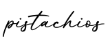 单词pistachios书写