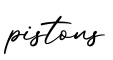 单词pistons书写