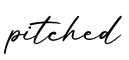 单词pitched书写