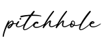 单词pitchhole书写