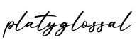 单词platyglossal书写