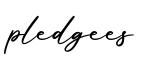 单词pledgees书写