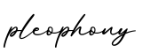 单词pleophony书写