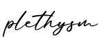 单词plethysm书写