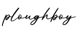 单词ploughboy书写