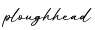 单词ploughhead书写