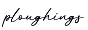单词ploughings书写