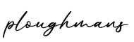 单词ploughmans书写