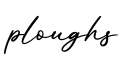 单词ploughs书写