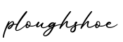 单词ploughshoe书写