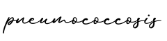 单词pneumococcosis书写