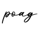 单词poag书写