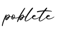 单词poblete书写