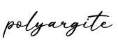 单词polyargite书写