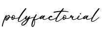 单词polyfactorial书写
