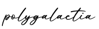 单词polygalactia书写