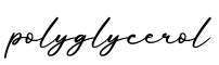 单词polyglycerol书写