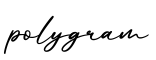 单词polygram书写