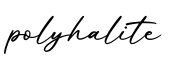 单词polyhalite书写