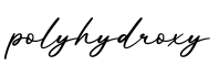 单词polyhydroxy书写