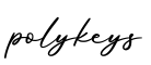 单词polykeys书写